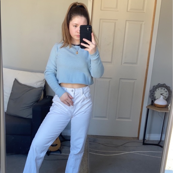 Blue American Eagle Sweater - Picture 4 of 8